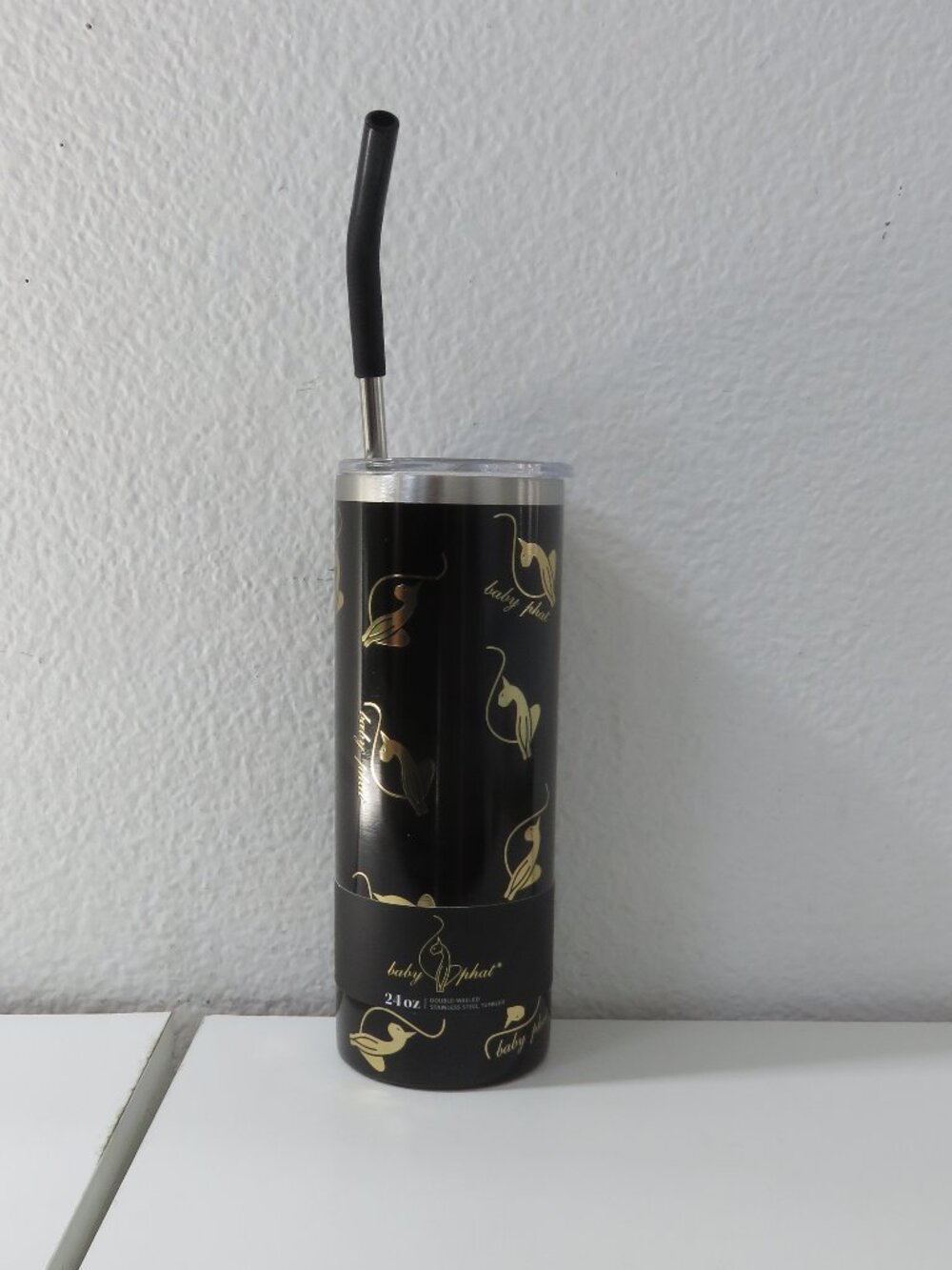 Baby Phat Hot/Cold Stainless Steel tumbler 24oz